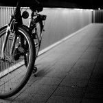 Zaun und Fahrrad